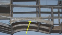 Detail: Rumpfeinleimer untere Tragfl�chenauflage